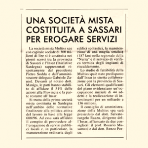 Rassegna stampa dell'epoca (27 luglio 1997)