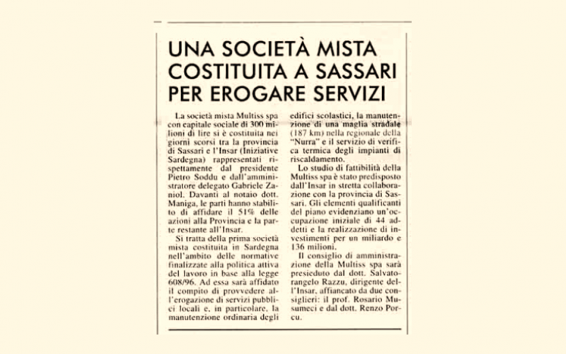 Rassegna stampa dell'epoca (27 luglio 1997)